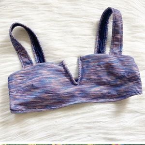 NEW Aerie V Wire Space Dyed Bikini Swimsuit Top
